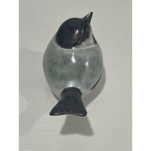 Andersen Design Studio Pottery, Maine, AD signed, Vintage Chickadee Bird - Picture 5 of 9